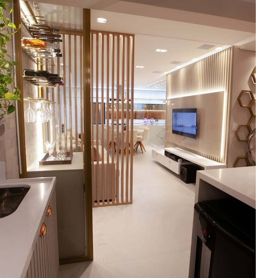Sala TM – Apto Clube Life por Grupo Costa Engenharia