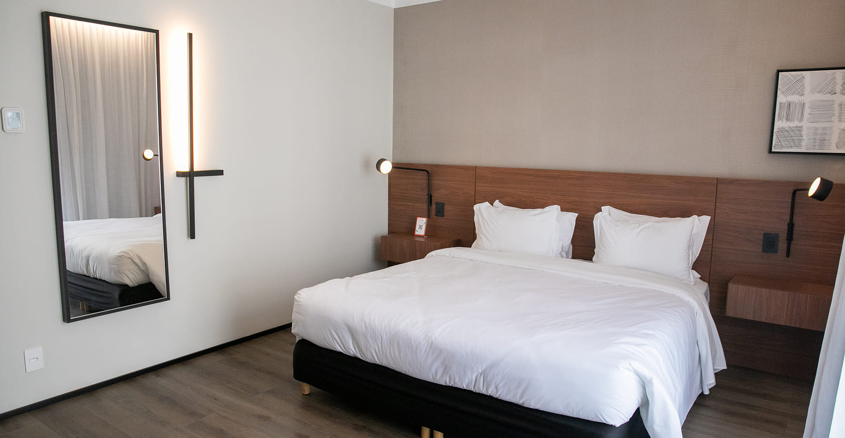 Quarto Intercity Hotels por Grupo Costa Engenharia