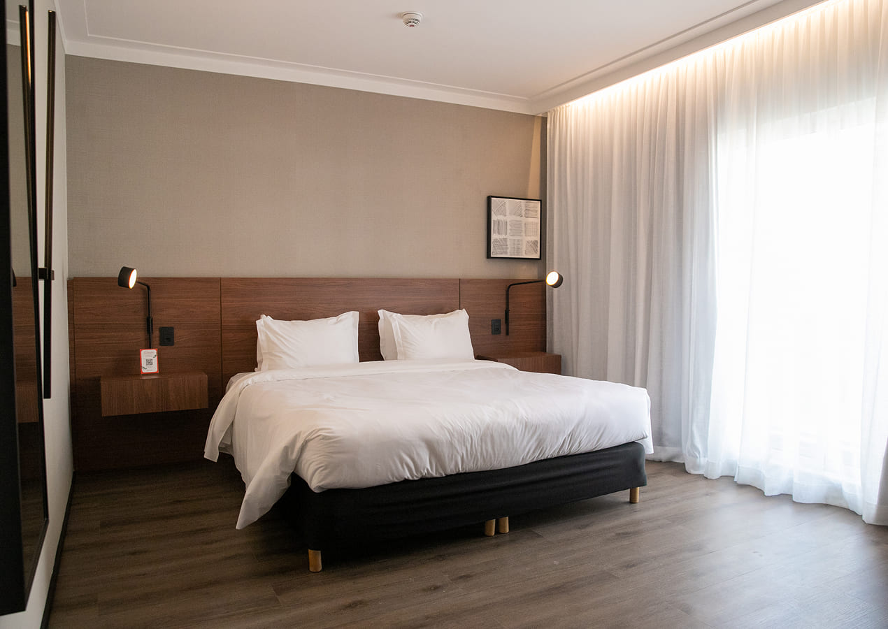 Quarto Intercity Hotels por Grupo Costa Engenharia