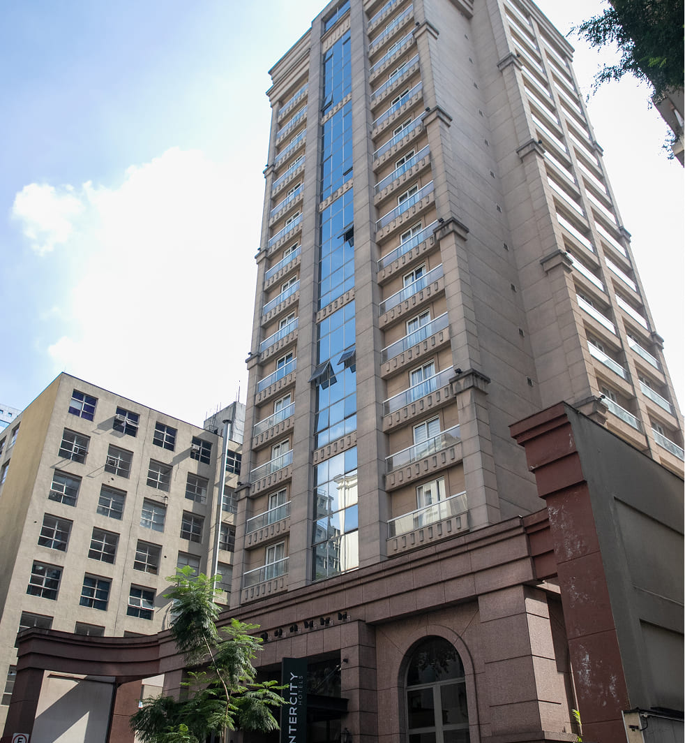 Fachada Intercity Hotels por Grupo Costa Engenharia