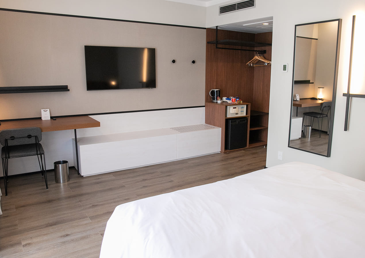 Quarto Intercity Hotels por Grupo Costa Engenharia