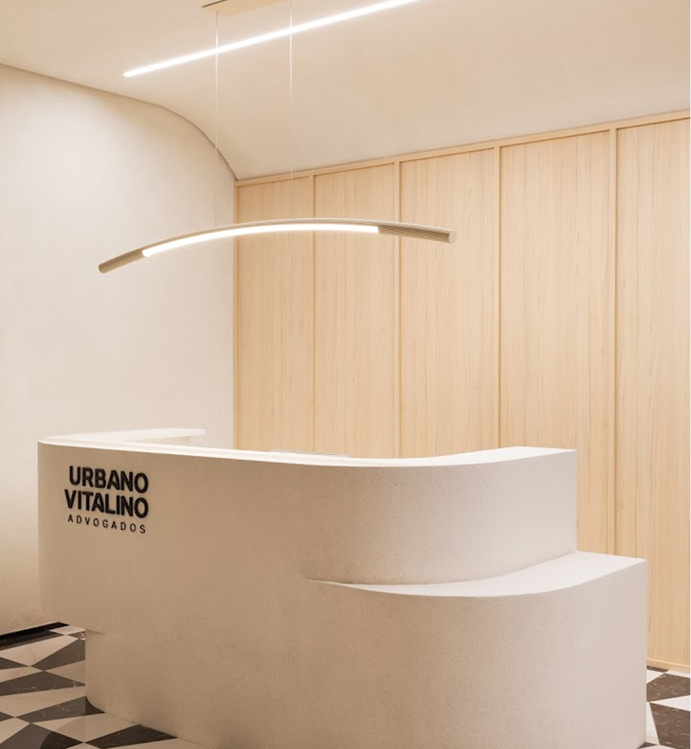 Recepção Urbano Vitalino Advogados por Grupo Costa Engenharia